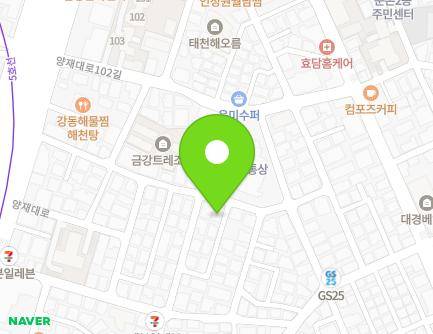 38 Yangjae-daero 100-gil, Gangdong-gu, Seoul, Republic of Korea Map