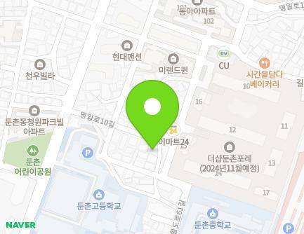 24-4 Myeongil-ro 10-gil, Gangdong-gu, Seoul, Republic of Korea Map