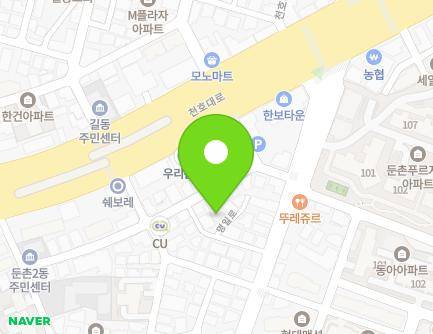 161-24 Myeongil-ro, Gangdong-gu, Seoul, Republic of Korea Map
