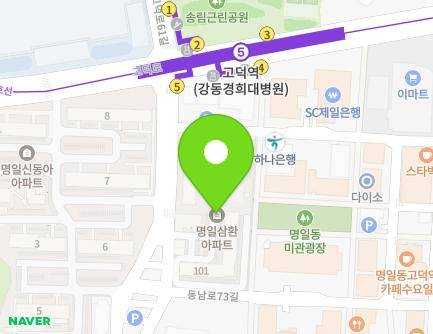 29 Godeok-ro 62-gil, Gangdong-gu, Seoul, Republic of Korea Map