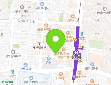 14 Yangjae-daero 141-gil, Gangdong-gu, Seoul, Republic of Korea Map