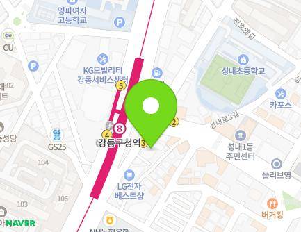 546 Olympic-ro, Gangdong-gu, Seoul, Republic of Korea Map