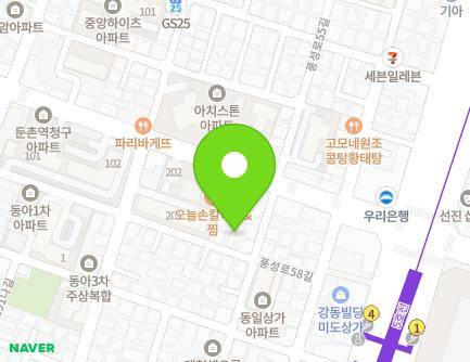 12-4 Pungseong-ro 56-gil, Gangdong-gu, Seoul, Republic of Korea Map