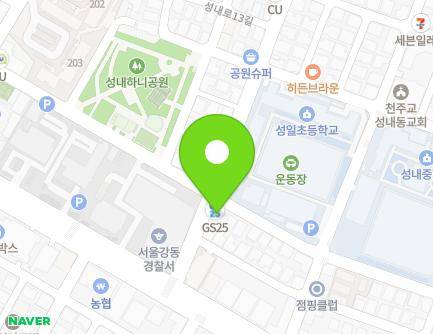 14 Seongnae-ro 13-gil, Gangdong-gu, Seoul, Republic of Korea Map