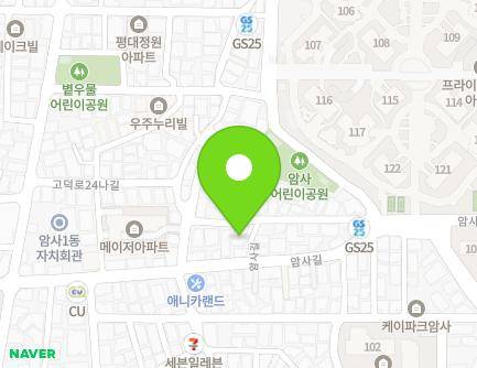83-19 Amsa-gil, Gangdong-gu, Seoul, Republic of Korea Map