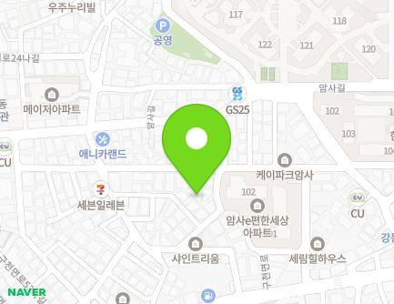 30-15 Gucheonmyeon-ro 57-gil, Gangdong-gu, Seoul, Republic of Korea Map