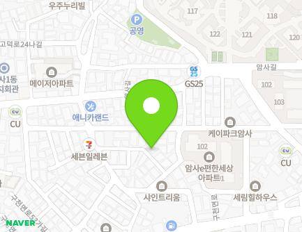 30-13 Gucheonmyeon-ro 57-gil, Gangdong-gu, Seoul, Republic of Korea Map