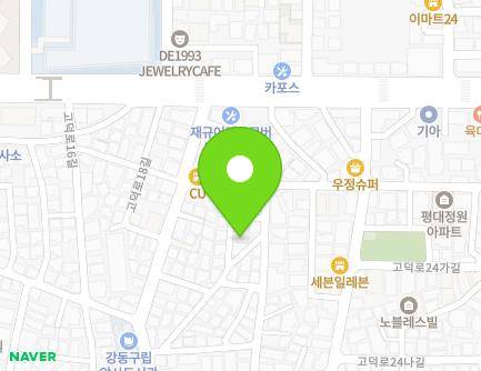 21-6 Godeok-ro 20da-gil, Gangdong-gu, Seoul, Republic of Korea Map