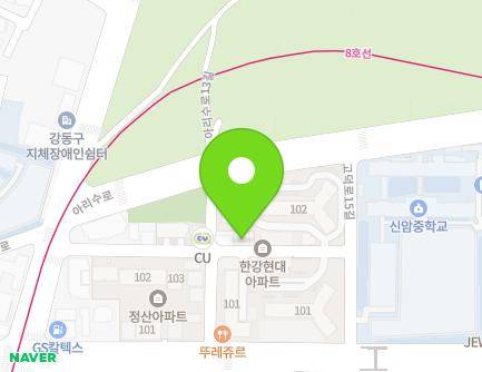29 Olympic-ro 104-gil, Gangdong-gu, Seoul, Republic of Korea Map
