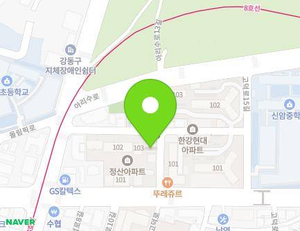 11 Godeok-ro 13-gil, Gangdong-gu, Seoul, Republic of Korea Map