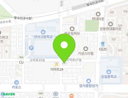 14 Godeok-ro 25-gil, Gangdong-gu, Seoul, Republic of Korea Map