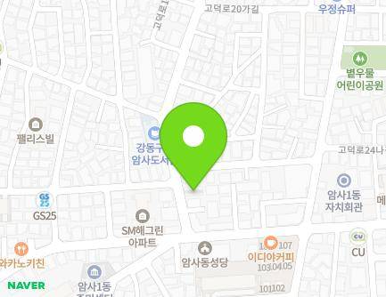 55 Godeok-ro 20-gil, Gangdong-gu, Seoul, Republic of Korea Map