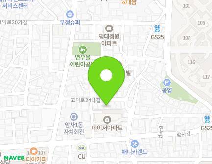 18 Godeok-ro 24na-gil, Gangdong-gu, Seoul, Republic of Korea Map
