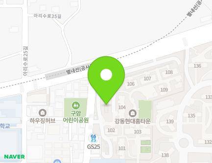 36 Godeok-ro 27-gil, Gangdong-gu, Seoul, Republic of Korea Map