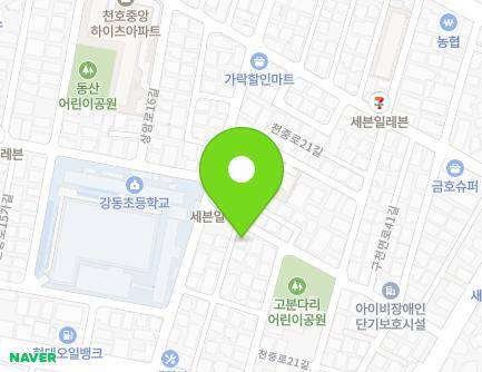 39 Gucheonmyeon-ro 39-gil, Gangdong-gu, Seoul, Republic of Korea Map