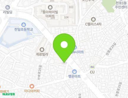 122 Cheonjung-ro, Gangdong-gu, Seoul, Republic of Korea Map