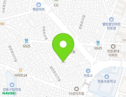 15 Cheonjung-ro 34-gil, Gangdong-gu, Seoul, Republic of Korea Map