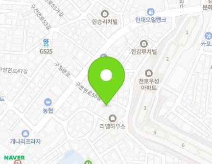 14 Gucheonmyeon-ro 50-gil, Gangdong-gu, Seoul, Republic of Korea Map