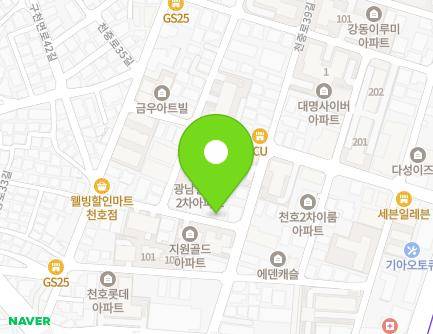 19-4 Cheonjung-ro 39-gil, Gangdong-gu, Seoul, Republic of Korea Map
