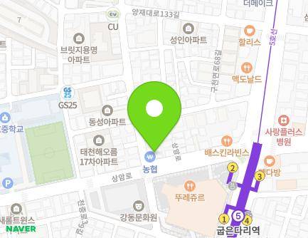 173 Sangam-ro, Gangdong-gu, Seoul, Republic of Korea Map