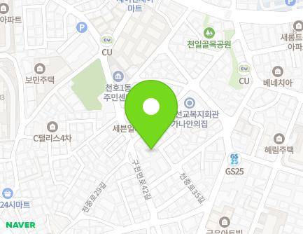 16-5 Cheonjung-ro 35na-gil, Gangdong-gu, Seoul, Republic of Korea Map