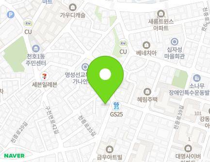65 Cheonjung-ro 35-gil, Gangdong-gu, Seoul, Republic of Korea Map