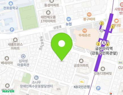 21-7 Yangjae-daero 127-gil, Gangdong-gu, Seoul, Republic of Korea Map
