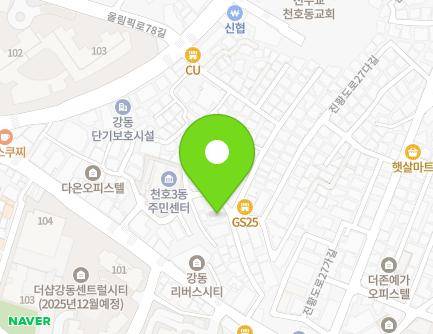 20-10 Jinhwangdo-ro 23-gil, Gangdong-gu, Seoul, Republic of Korea Map