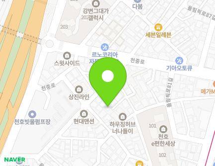 7-16 Cheonjung-ro 2-gil, Gangdong-gu, Seoul, Republic of Korea Map