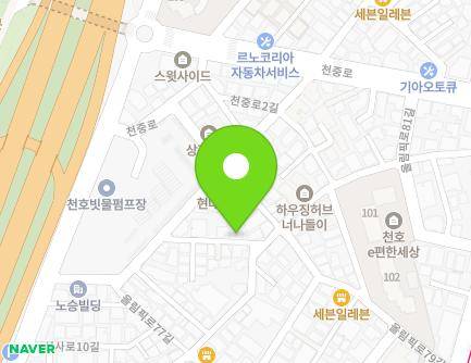 35-13 Cheonjung-ro 2-gil, Gangdong-gu, Seoul, Republic of Korea Map