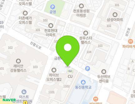 64 Jinhwangdo-ro, Gangdong-gu, Seoul, Republic of Korea Map