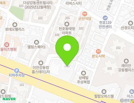 15-16 Cheonho-daero 163-gil, Gangdong-gu, Seoul, Republic of Korea Map