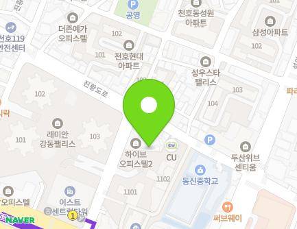 60-3 Jinhwangdo-ro, Gangdong-gu, Seoul, Republic of Korea Map