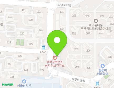 154 Samyang-ro 19-gil, Gangbuk-gu, Seoul, Republic of Korea Map