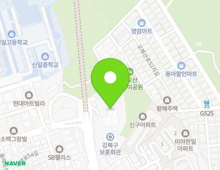 290 Opaesan-ro, Gangbuk-gu, Seoul, Republic of Korea Map