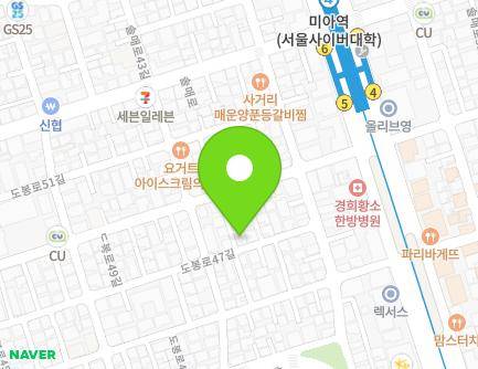 14 Dobong-ro 47-gil, Gangbuk-gu, Seoul, Republic of Korea Map