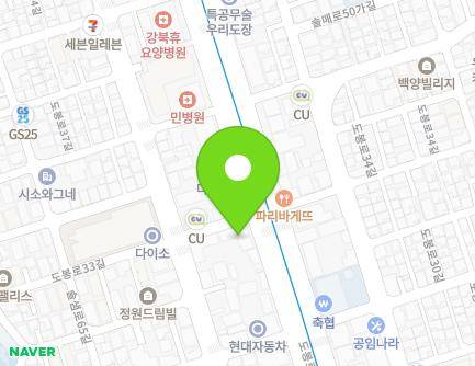 143 Dobong-ro, Gangbuk-gu, Seoul, Republic of Korea Map