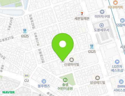 37 Dobong-ro 23-gil, Gangbuk-gu, Seoul, Republic of Korea Map