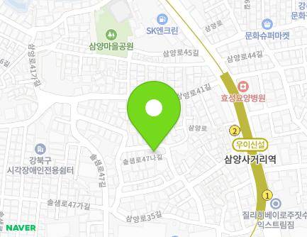 14-9 Solsaem-ro 47na-gil, Gangbuk-gu, Seoul, Republic of Korea Map