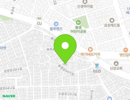 20-2 Solsaem-ro 64ga-gil, Gangbuk-gu, Seoul, Republic of Korea Map