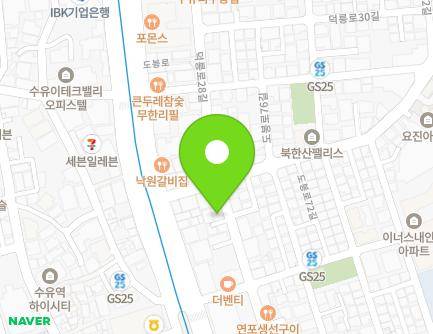 46 Deongneung-ro 28-gil, Gangbuk-gu, Seoul, Republic of Korea Map