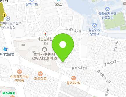 4-3 Solsaem-ro 53-gil, Gangbuk-gu, Seoul, Republic of Korea Map