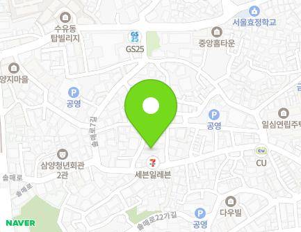 8 Solmae-ro 9-gil, Gangbuk-gu, Seoul, Republic of Korea Map