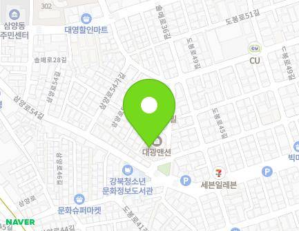 16 Samyang-ro 54na-gil, Gangbuk-gu, Seoul, Republic of Korea Map