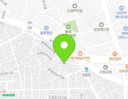 34 Solsaem-ro 60ga-gil, Gangbuk-gu, Seoul, Republic of Korea Map