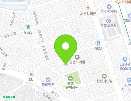 29-5 Solsaem-ro 65-gil, Gangbuk-gu, Seoul, Republic of Korea Map