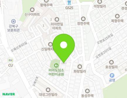 20-16 Opaesan-ro 52ma-gil, Gangbuk-gu, Seoul, Republic of Korea Map