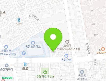 4 Ohyeon-ro 7-gil, Gangbuk-gu, Seoul, Republic of Korea Map