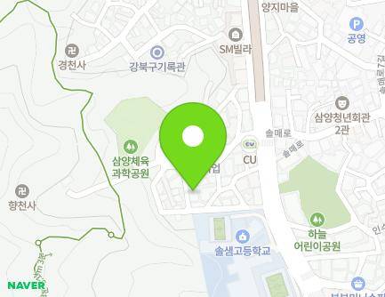 17-5 Insubong-ro 17-gil, Gangbuk-gu, Seoul, Republic of Korea Map