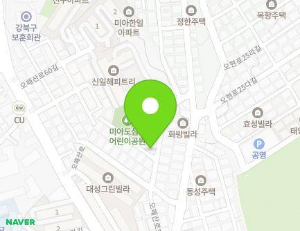 20 Opaesan-ro 52ma-gil, Gangbuk-gu, Seoul, Republic of Korea Map